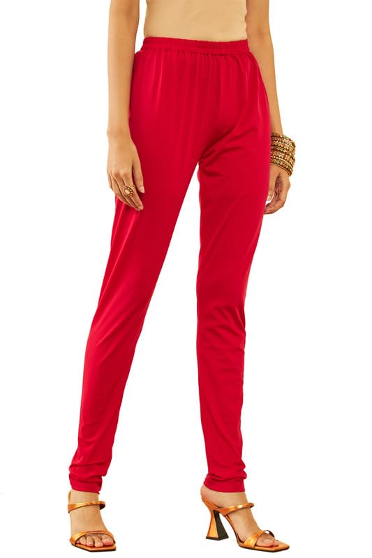 Soch Womens Fuchsia Georgette Floral Embroidered Chudidar Suit Set with Stonework(OWS2CD2108B) - Image 3