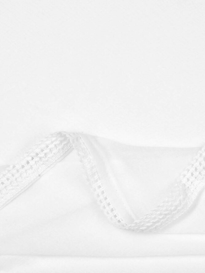 DUPATTA BAZAAR Woman's White Chiffon Dupatta - Image 2