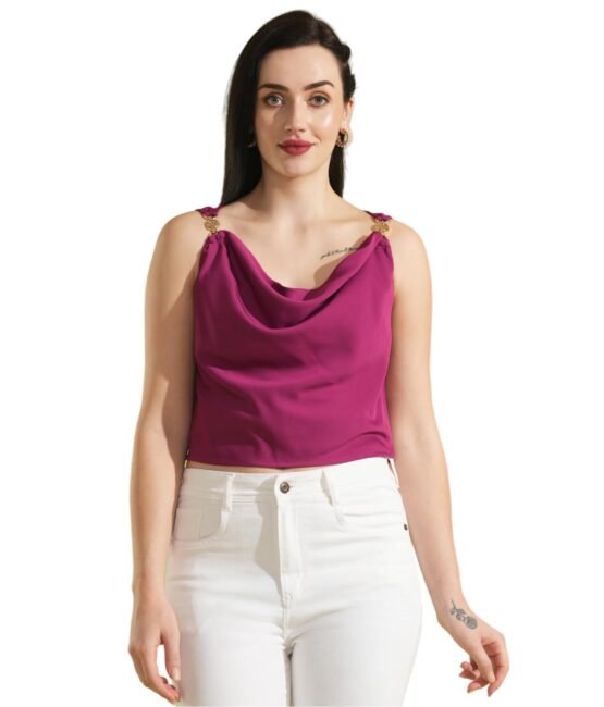 Globus Women Top (GS567241_Burgundy_L)