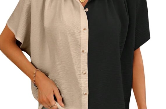 GRECIILOOKS Regular Fit Shirt for Women (Gl-W1892-M-Beige)