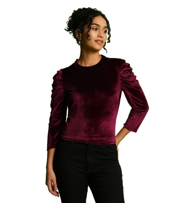 Globus Women Top (GS566231_Burgundy_XS)