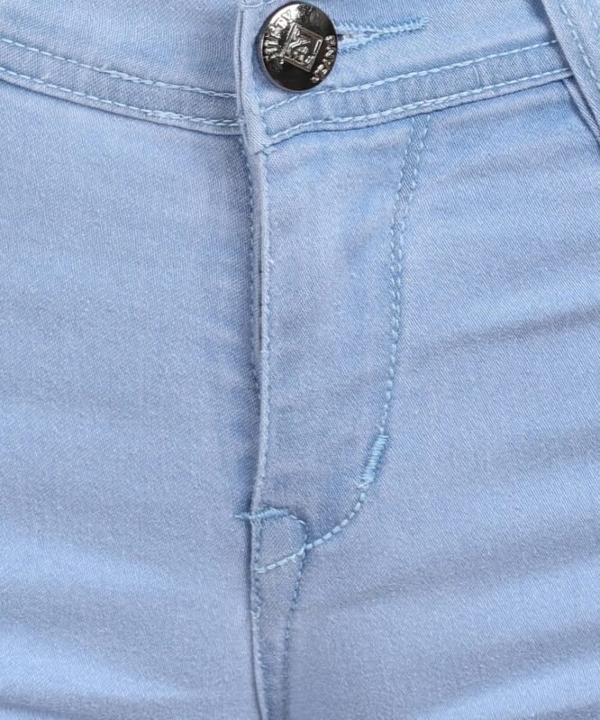 Nifty Women's Denim Stretchable Slim Fit Jeans (Jean_PLN_Sky Blue_32) - Image 2