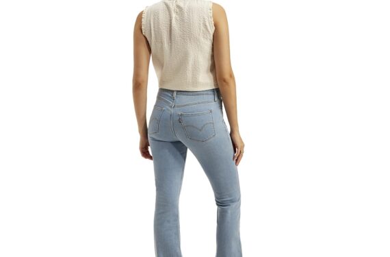Levi's Women's 315 Light Blue Bootcut Fit Mid Rise Jeans