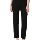 ONLY Women's Straight Jeans (15329639-Jet Black_Jet