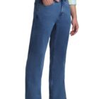JACK & JONES Mens Blue Ray Boot Cut High Rise Jeans
