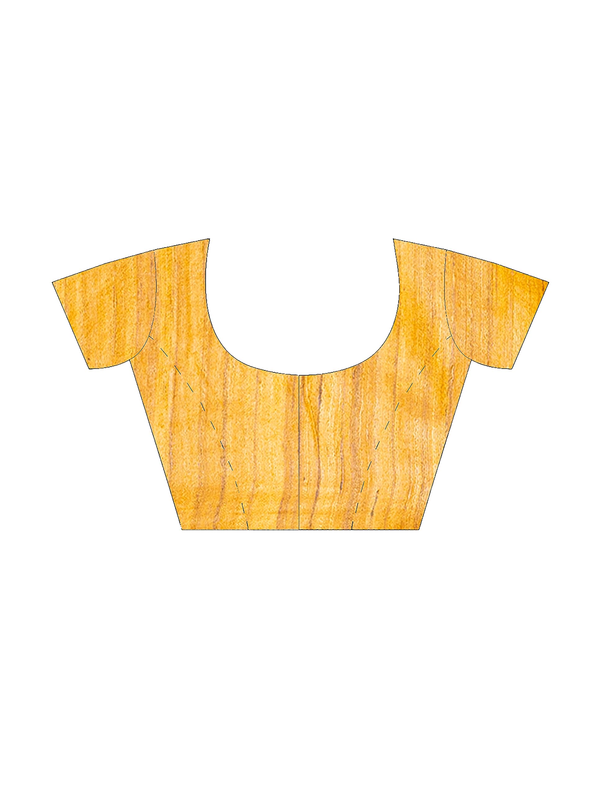 RACHBAI Tussar ghicha warli printed handwoven pure silk saree with Unstitch blouse & silk mark certified (beige, mustard & multicolore) - Image 3