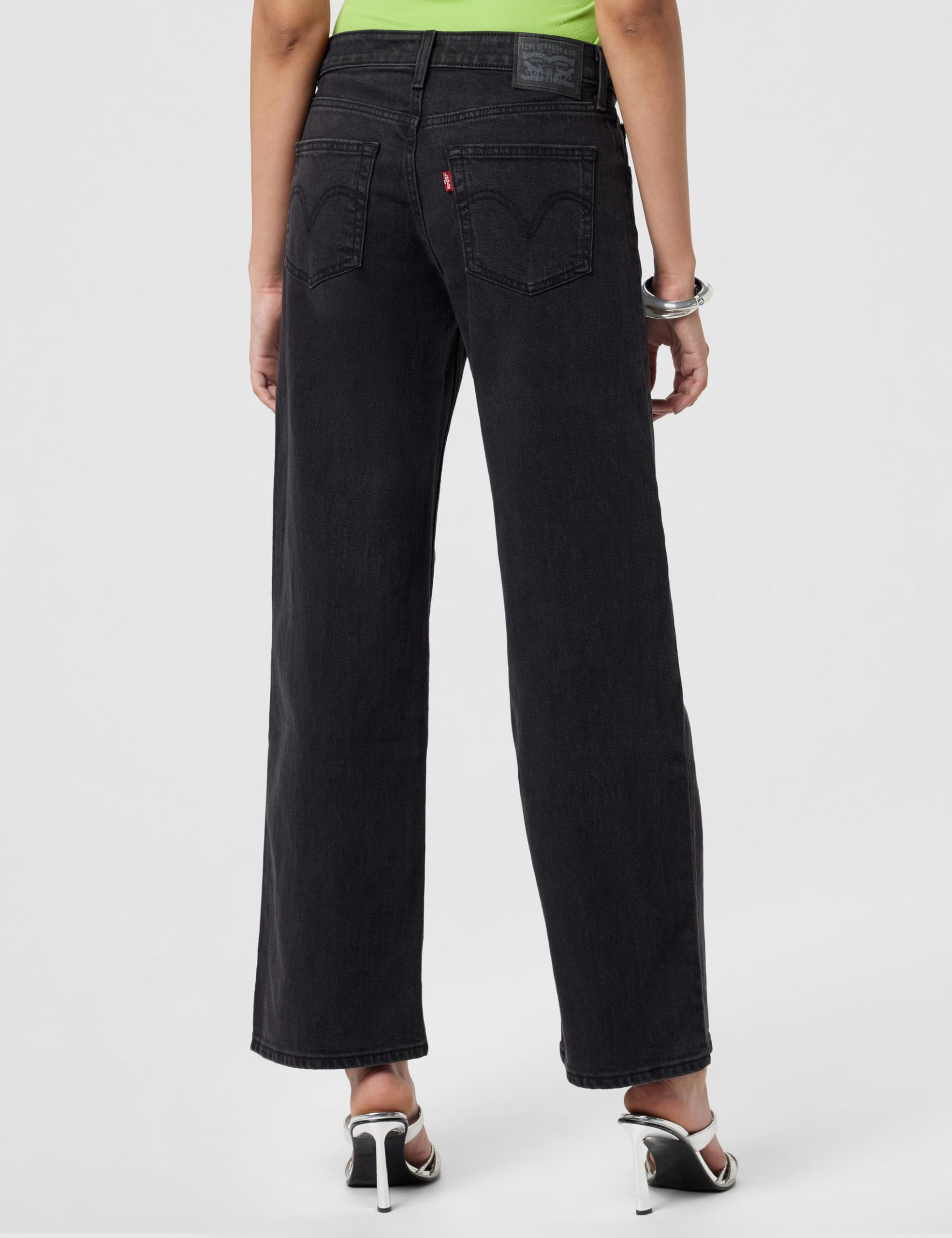 Levi's Women's Loose Jeans (A6642-0011_Black - Image 5