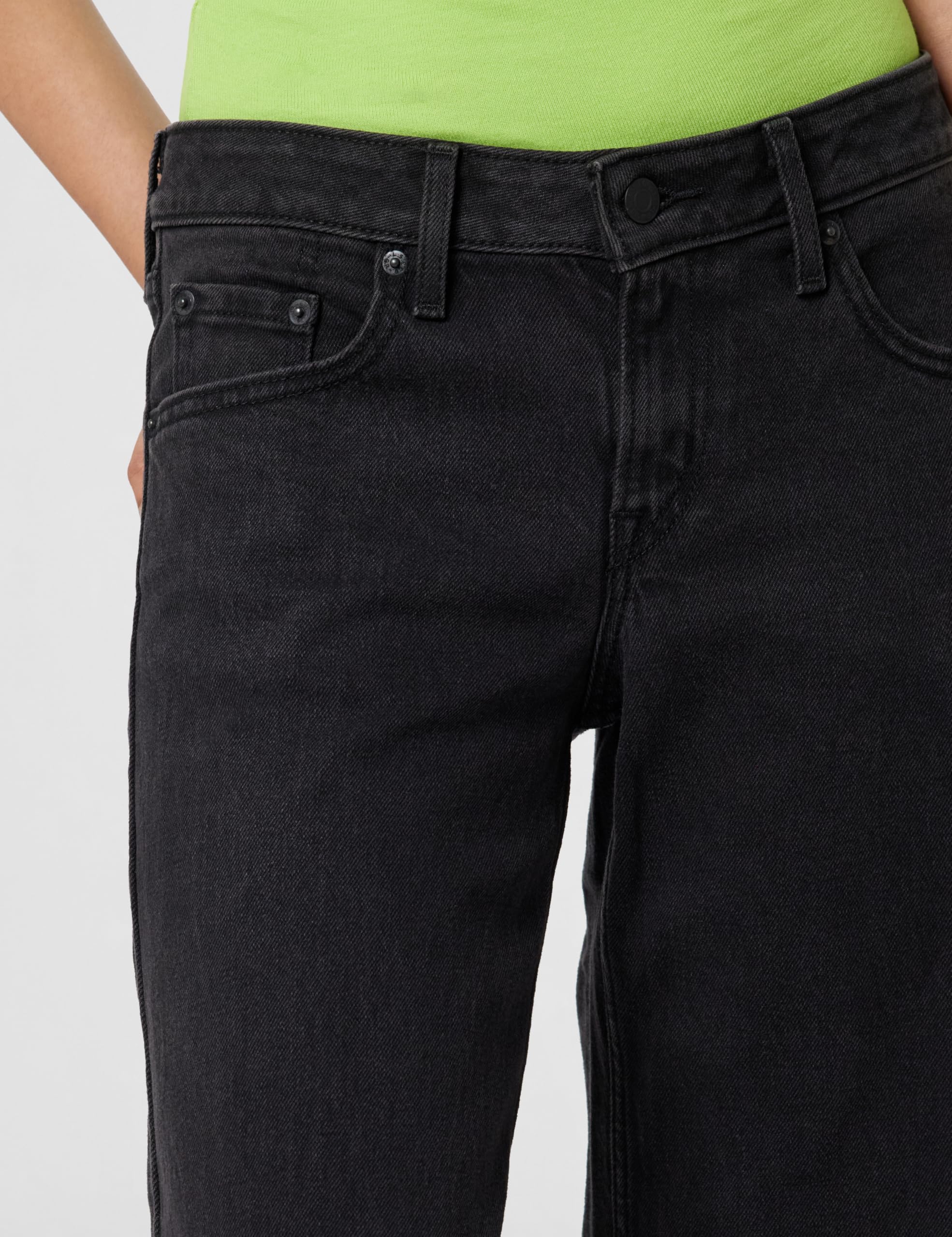 Levi's Women's Loose Jeans (A6642-0011_Black - Image 4